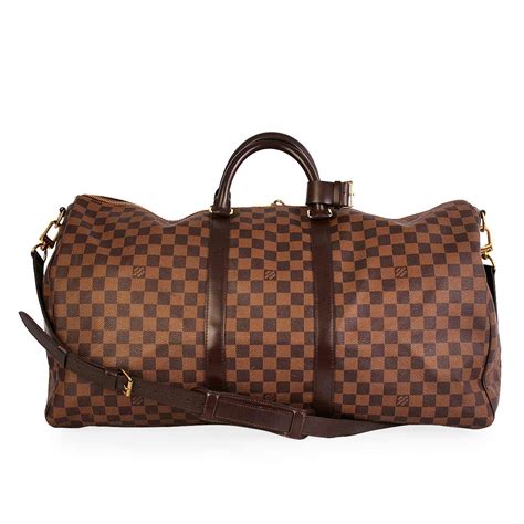 louis vuitton keepall damier replica|louis vuitton keepall 55 wallet.